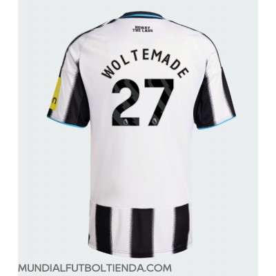 Camiseta Newcastle United Nick Woltemade #27 Primera Equipación Replica 2025-26 mangas cortas Camiseta Newcastle United Nick Woltemade #27 Primera Equipación Replica 2025-26 mangas cortas